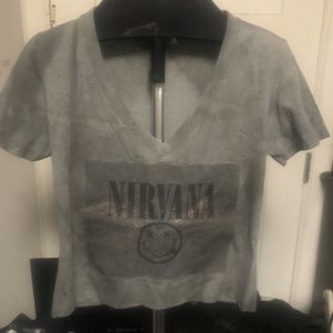 Nirvana crop top